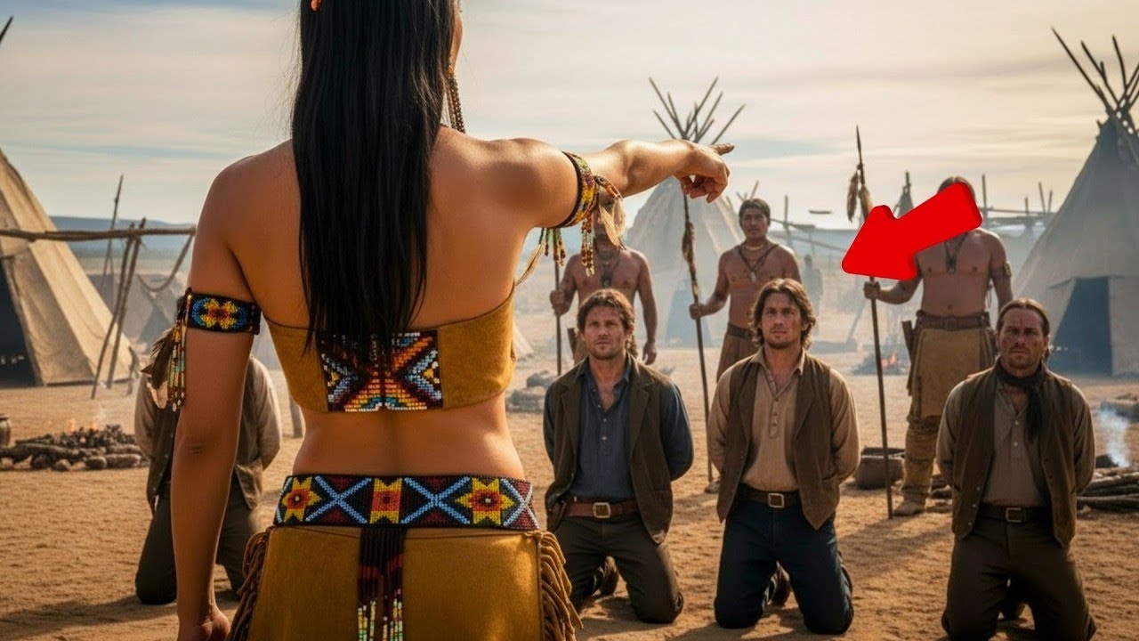 “Elige a uno como tu marido”, ordenó el jefe. ¡La mujer apache inmediatamente señaló al vaquero!