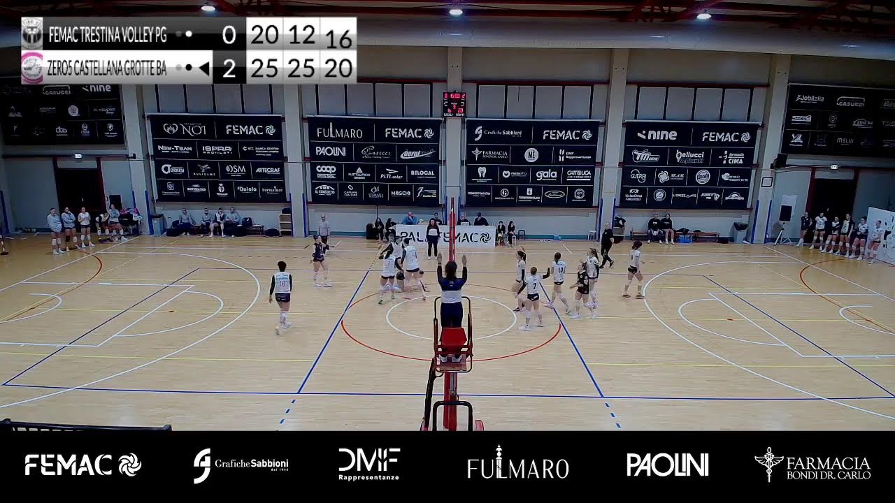 FEMAC TRESTINA VOLLEY PG - ZERO5 CASTELLANA GROTTE BA