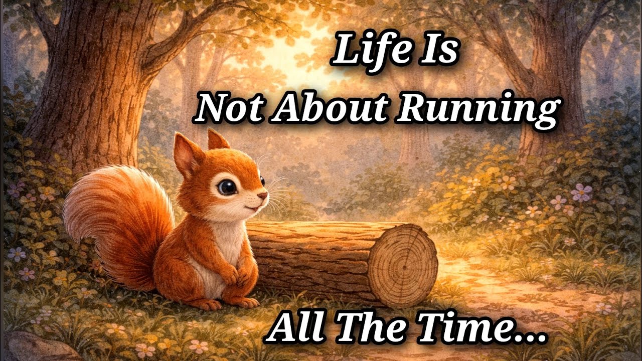 Life Is Not About Running All The Time| The Waiting Log| Motivational Story#video #motivation #moral