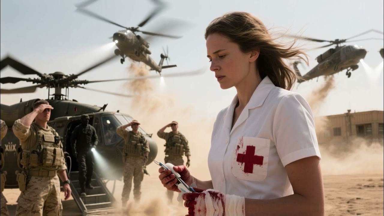 They Ordered the Limping Nurse to Stay Back—Until 4 Marine Helicopters Landed Calling for Angel Six