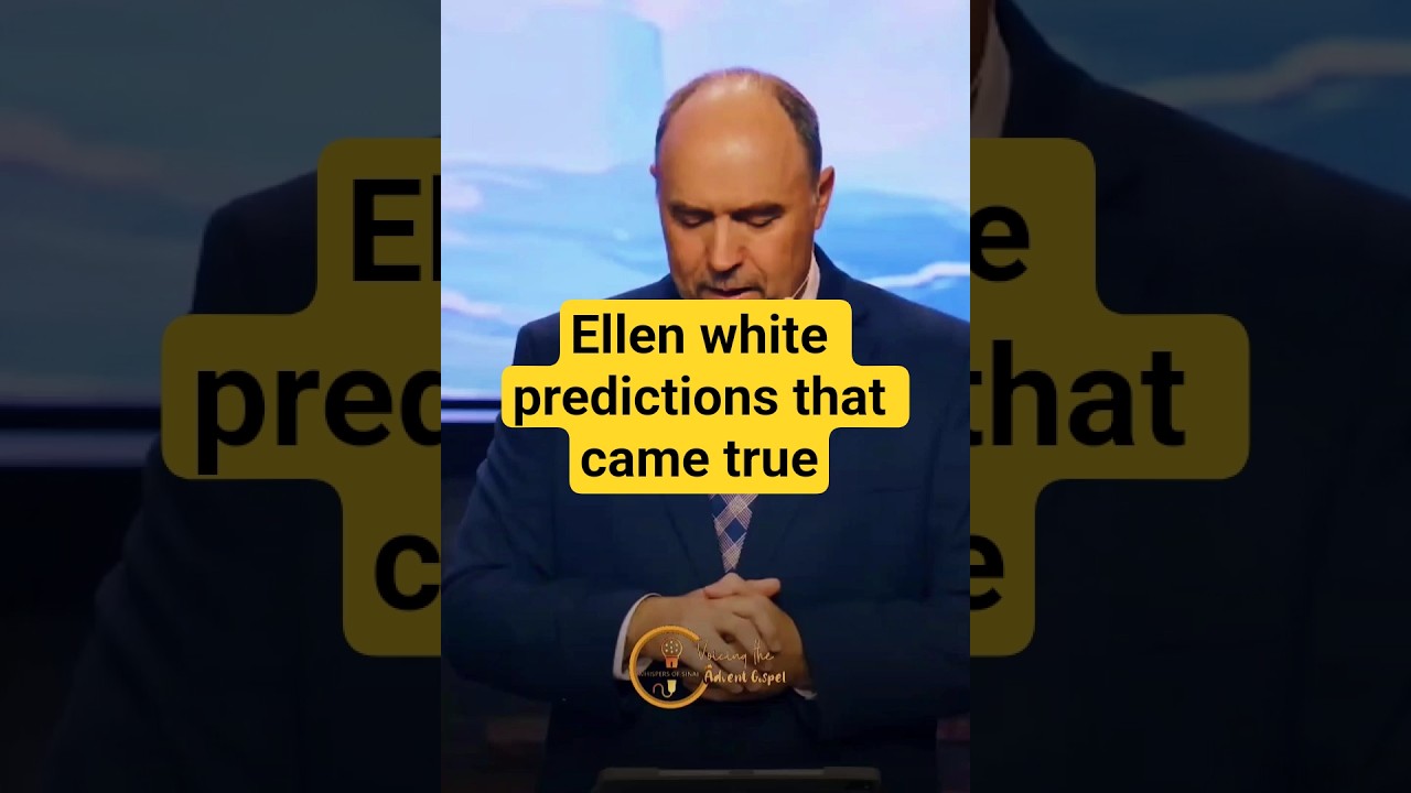 Ellen G white predictions that came true | Pr Jean Ross #visions #prophecy #egwwritings