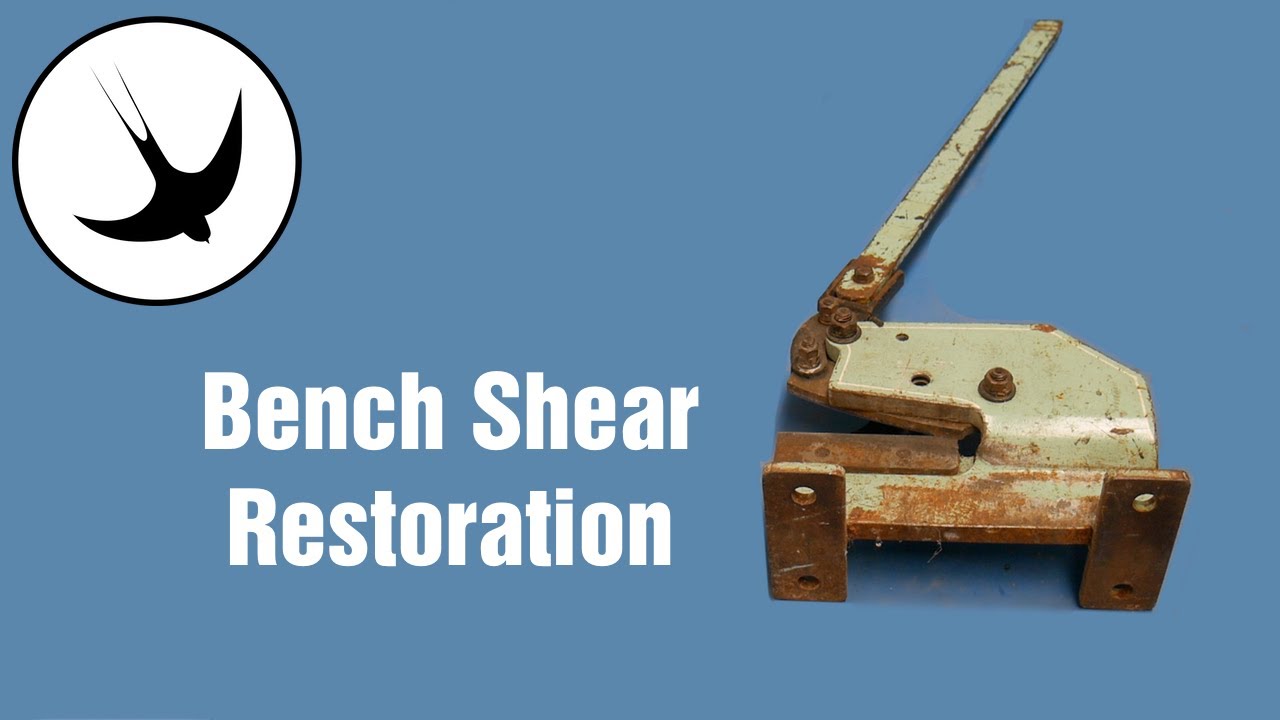 Metal Shear Overhaul / Restoration (Bench shear) Swallow Forge