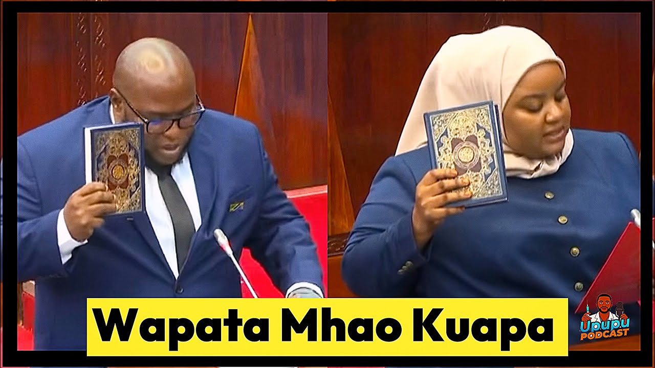 Matukio Mawili Ya Ajabu Yaliyotokea BUNGENI Wakati Wabunge Hawa wakila Kiapo/ Wapata Vitete Utacheka