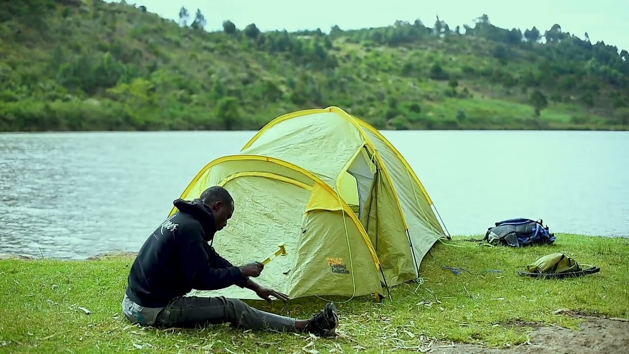 Solo Camping at Secret Lake cooking and bird watching