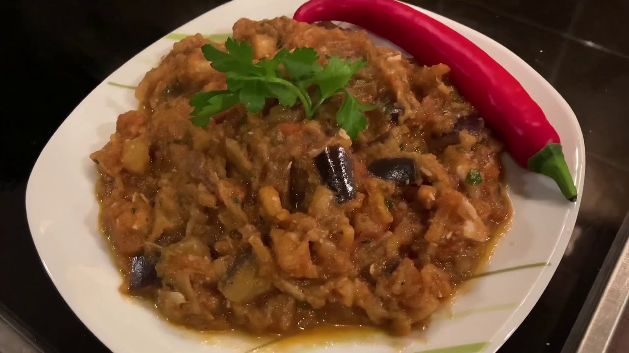 راجلي وجد لنا اليوم زعلوك 🍆بطريقة زوينة leckere marokkanische Aubergine Rezept