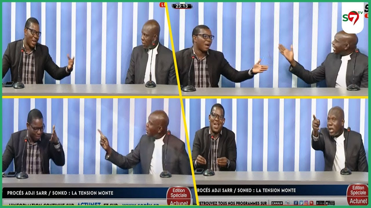 Débat houleux: ça chauffe entre le Major Kandji & M. Sall, Geum Sa Bop, l'émission a été coupée...