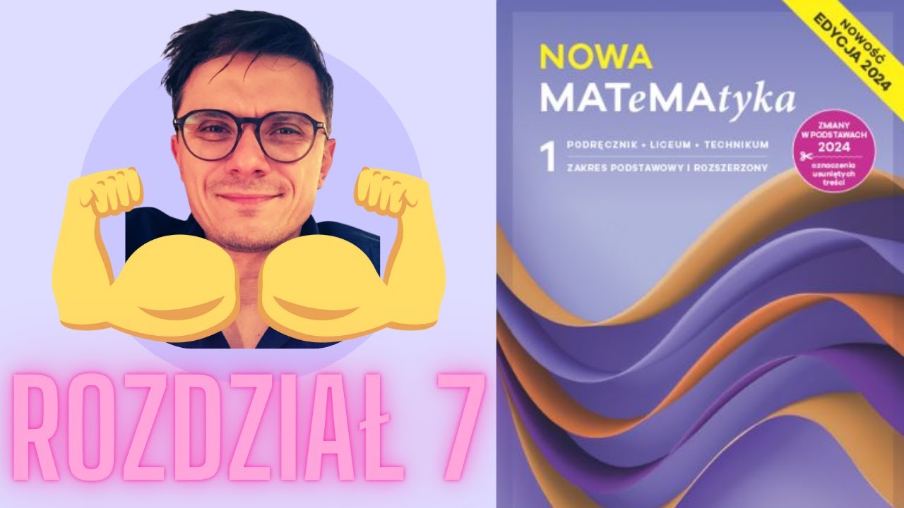 👉🏻✅🔴[340-6-PR1] Wyznacz tr&oacute;jmian kwadratowy o pierwiastkach x1, x2 i w zbiorze wartości W.