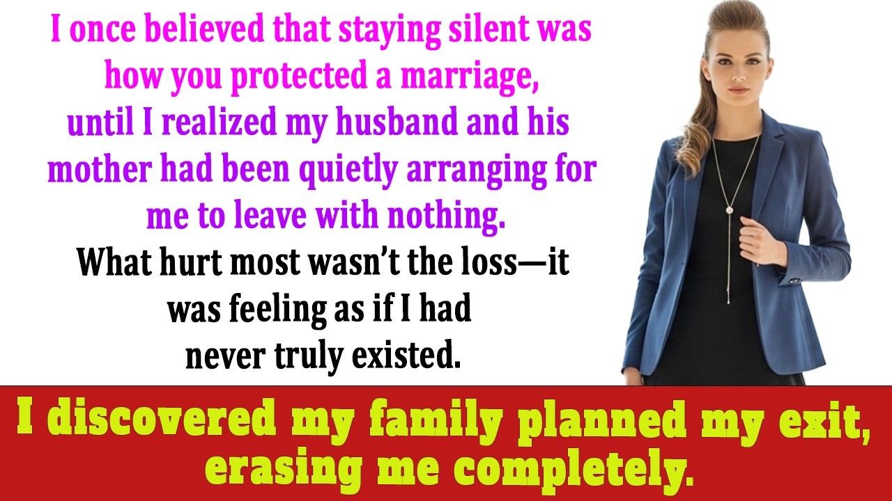 The Day I Learned My Husband and MIL Plotted a Divorce to Leave Me With Nothing