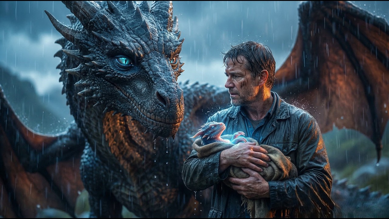 A Dragon Mother Brought Her Dying Hatchling to a Human—And Witnessed a Miracle She Never Imagined
