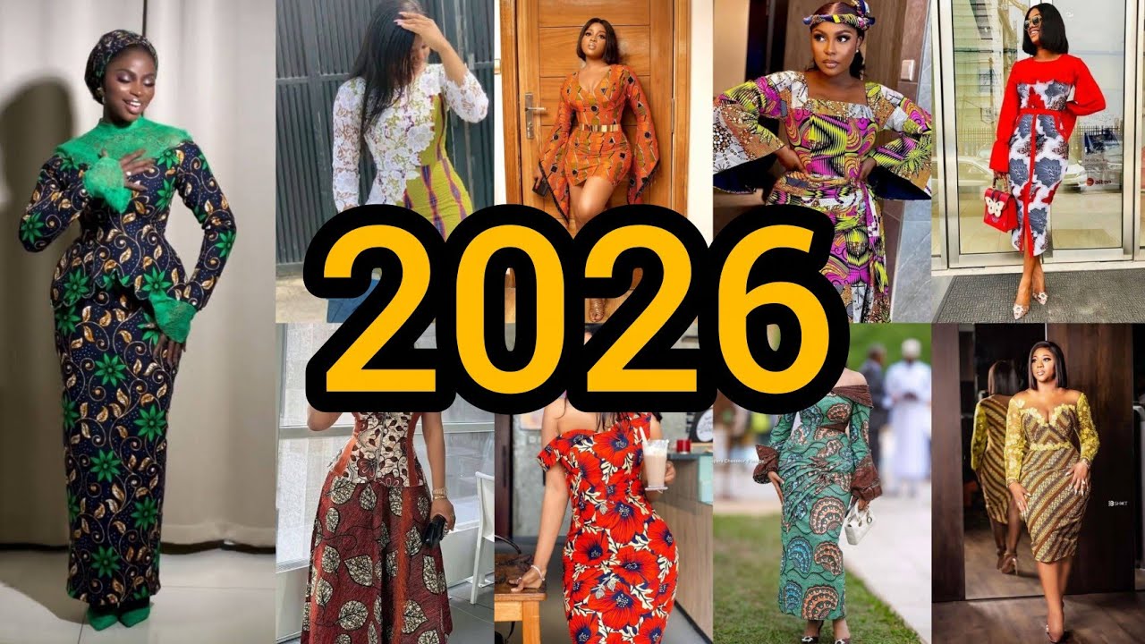 LATEST ANKARA GOWN STYLES 2026 FOR LADIES/FASHION STYLES IDEAS/STUNNING ANKARA DRESS STYLE #viral