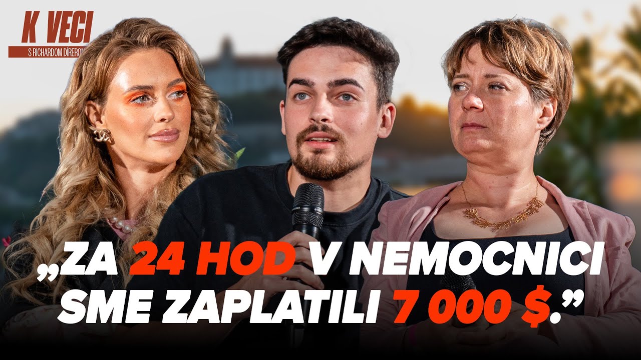K VECI: Je stres ísť do nemocnice v USA či na Slovensku? Prečo odchádzajú Slováci do zahraničia?