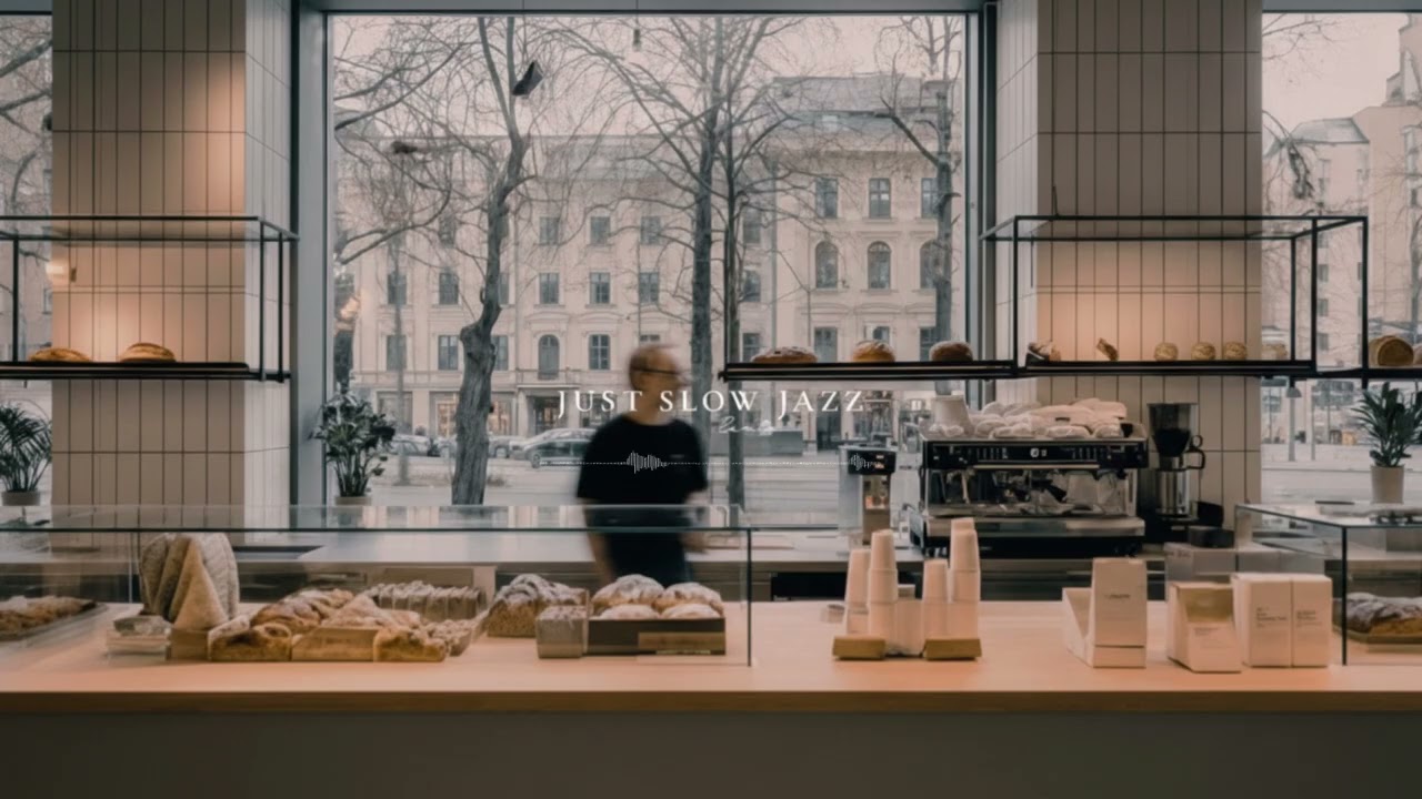 Pastel Rain Café - Blue Dusk, Warm Hearth: Waiting for the Thaw | Winter Jazz Playlist