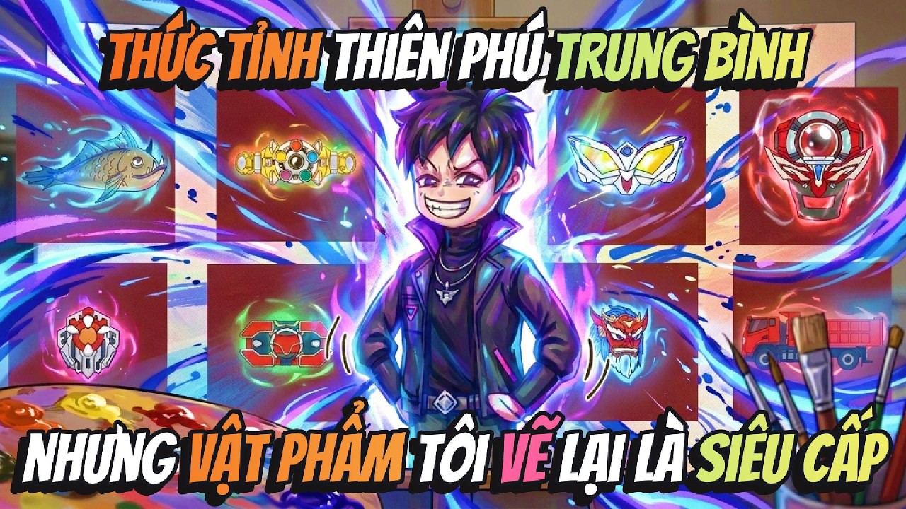 Thức Tỉnh Thiên Phú Trung Bình Nhưng Vật Phẩm Tôi Vẽ Ra Là Siêu Cấp | AVGsub