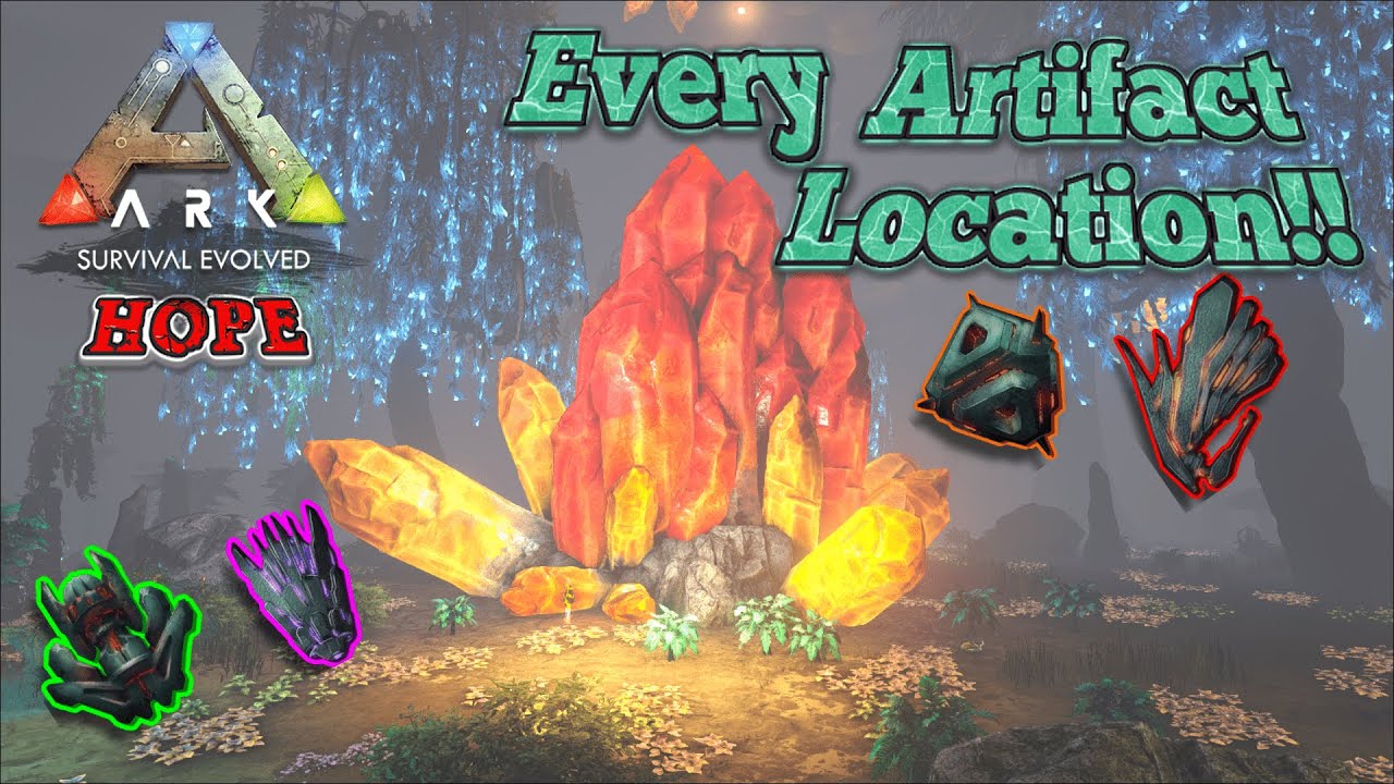 Where To find Every Artifact | Ark: Hope Map | Artifact Location Guide