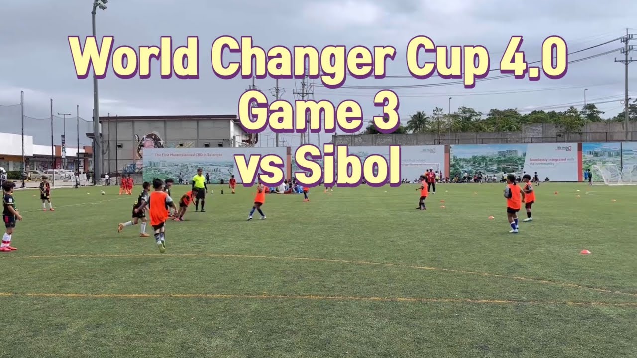 World Changer Cup Game 3 vs Sibol