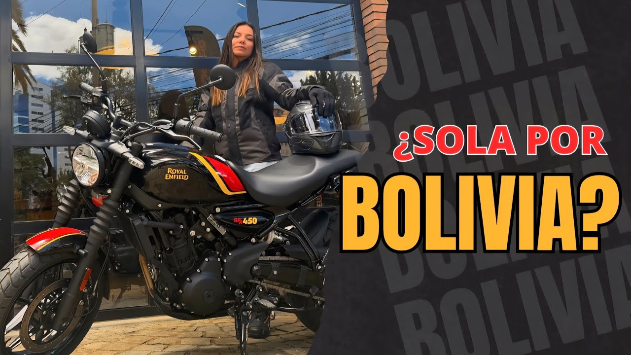 CAP 1: Estrenando la ROYAL ENFIELD GRR 450 en 🇧🇴 Comienza mi aventura 🔥