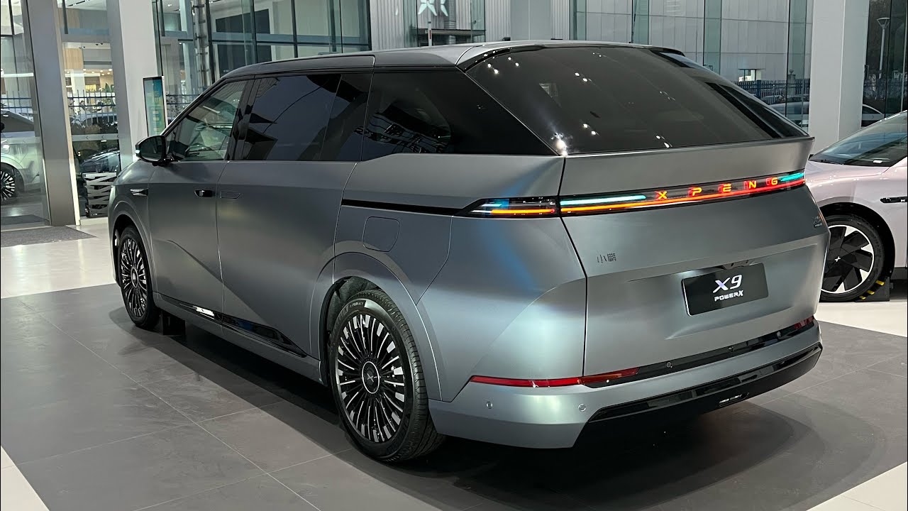 XPENG X9 EREV 2026 года, 7-местный, запас хода 1602 км, начальная цена 43 800 долларов США | Обзо...