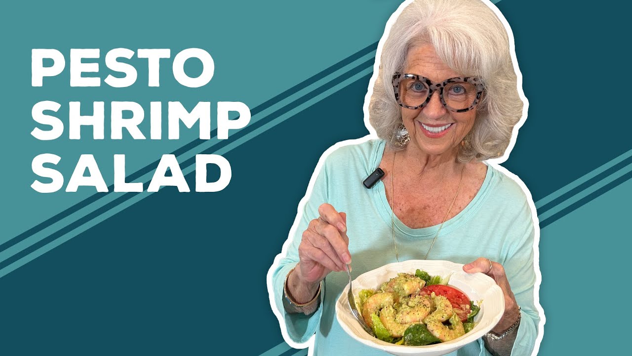 Love & Best Dishes: Pesto Shrimp Salad Recipe | Healthy Salad Ideas
