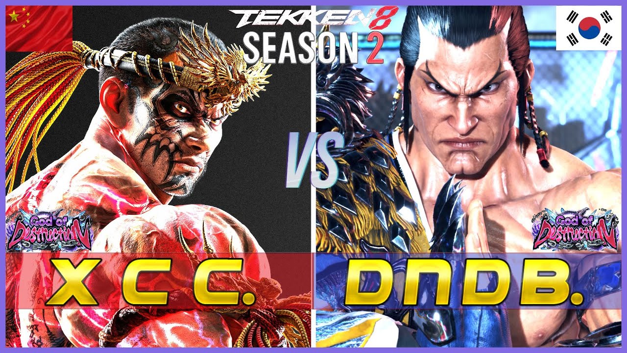 T8 ▰ X C C (Fahkumram) Vs DNDB (Feng) ▰ Tekken 8 High Level Gameplay