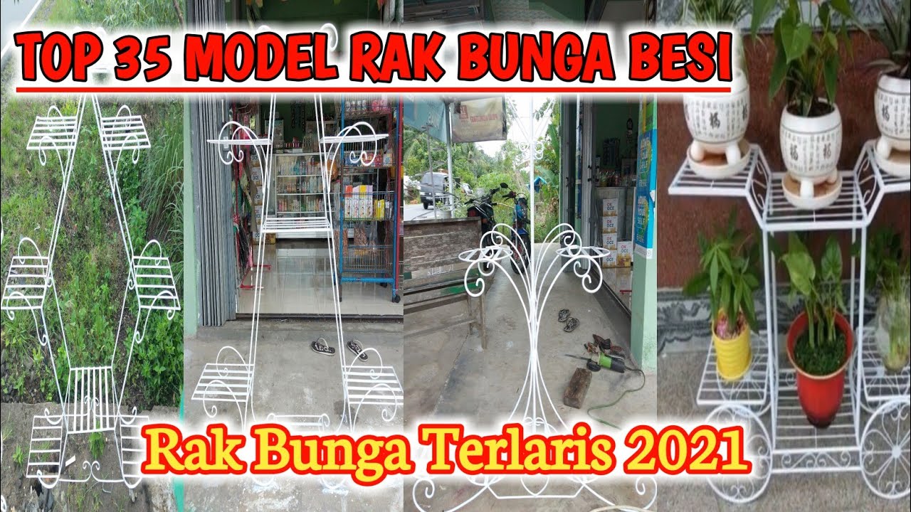 Top 35 Model Rak Bunga Besi Minimalis Terbaru 2021