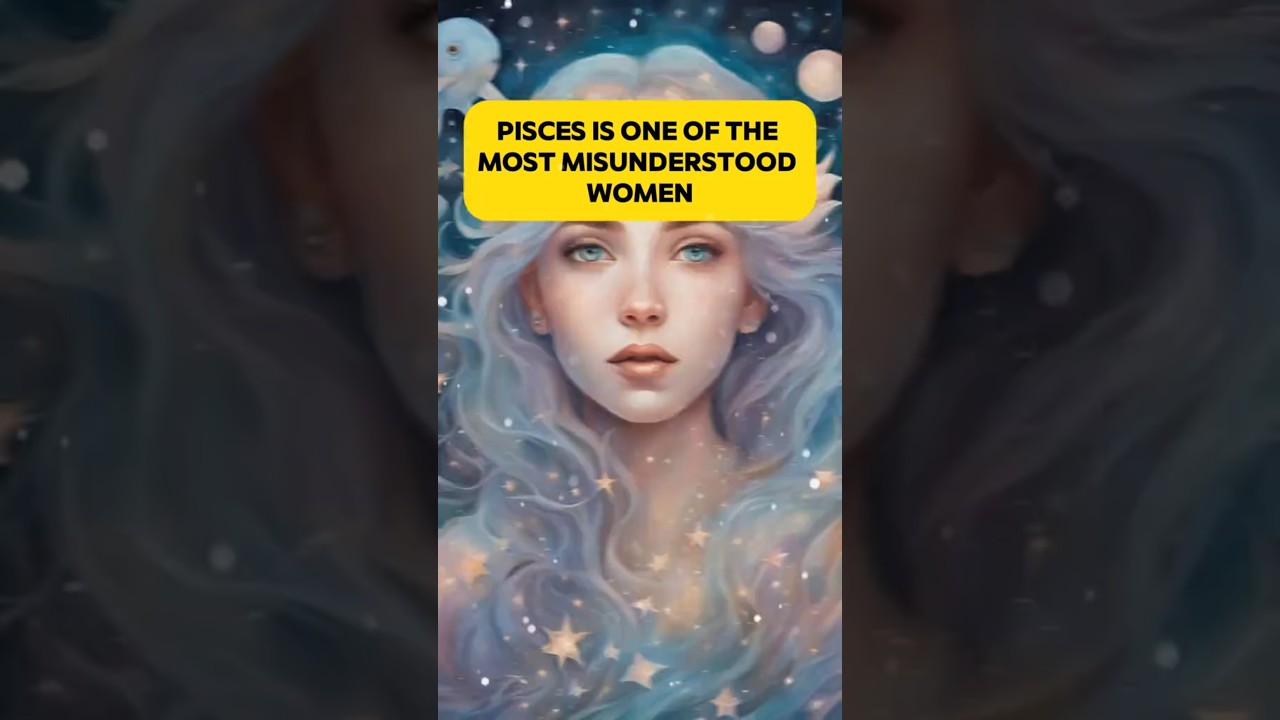 Pisces Is One Of The Most Misunderstood Women #youtubeshorts #viralshorts #shorts #zodiacsigns