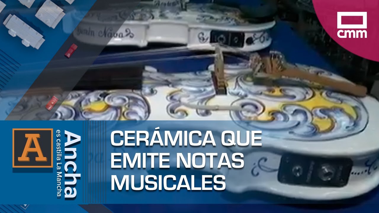 Cerámica que emite notas musicales