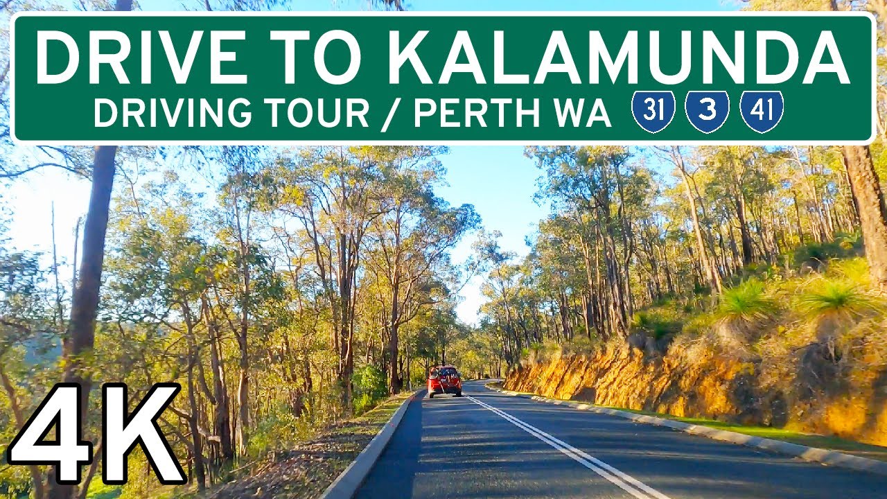 Morning Drive to Kalamunda 🇦🇺 [4K] - Harrisdale to Kalamunda, Western Australia - Perth Drive POV