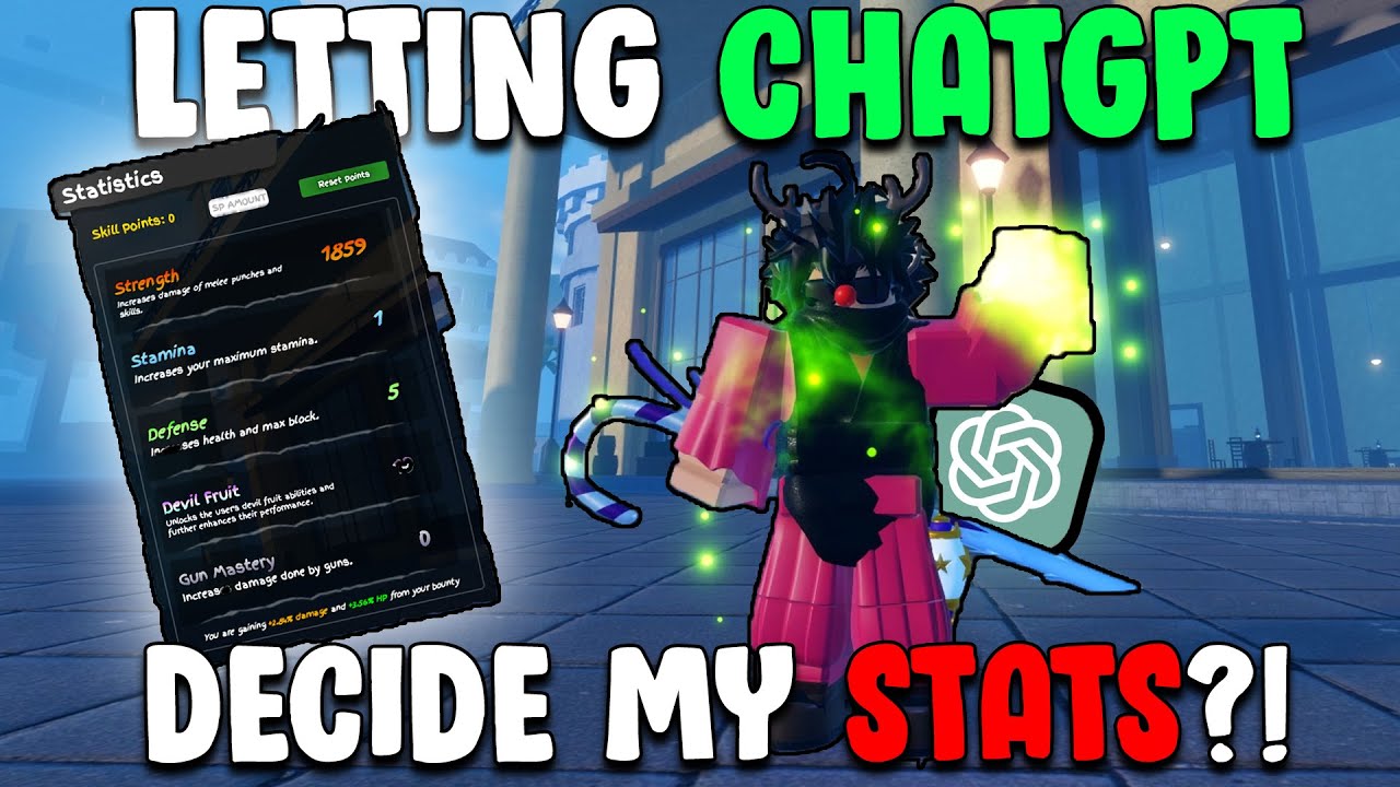 [GPO] BATTLE ROYALE BUT CHATGPT DECIDES MY STATS...?! | BR CHALLENGE