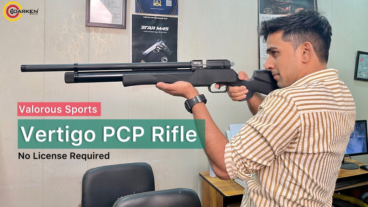 Vertigo Bolt Action PCP Rifle review by Darken Sports
