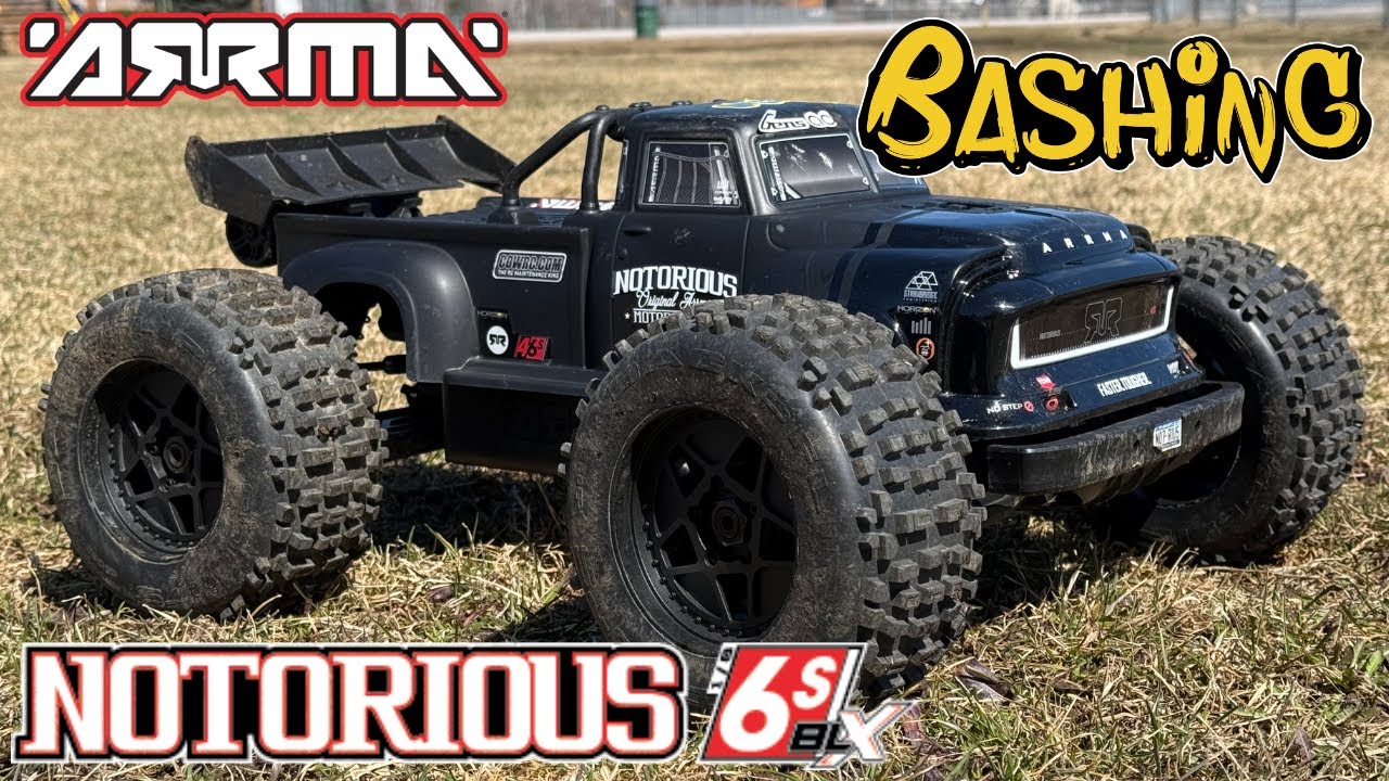 Arrma Notorious 6s v6 - Best RTR Basher?