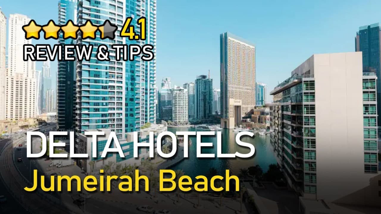 Delta hotel by Marriott JBR Dubai Tripeefy Tour and Review + ROOM TOUR.