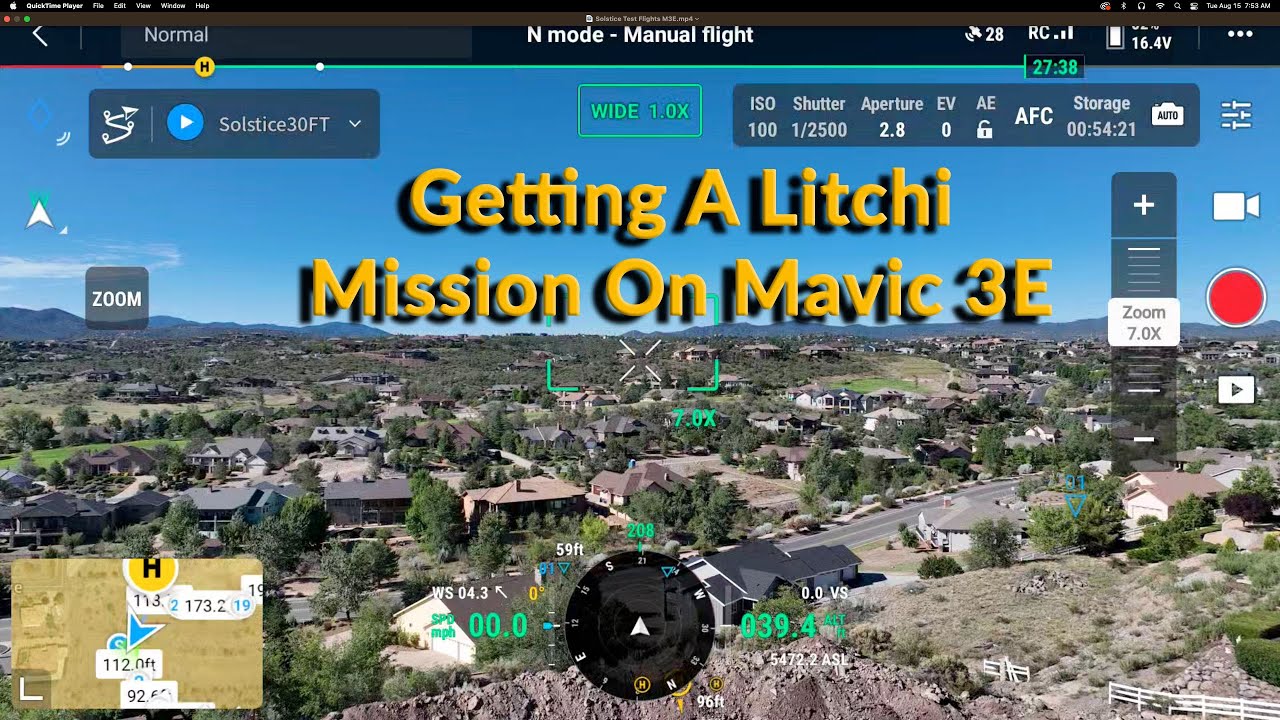 Using Litchi To Create Waypoint Missions For The Mavic 3 Enterprise