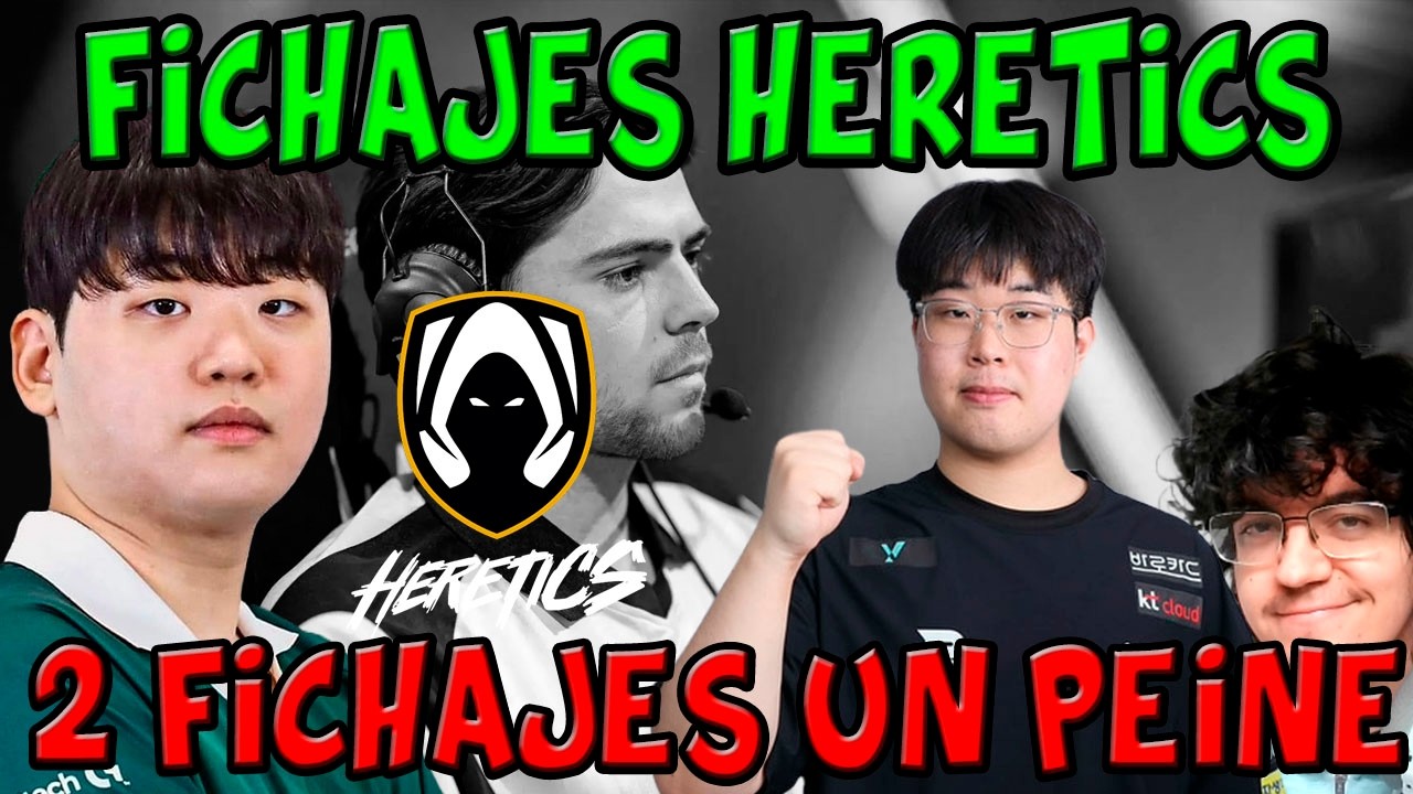 ¡Primer fichaje de la LEC en esta offseason! Heretics saca la cartera y manda a Stend a Turquía