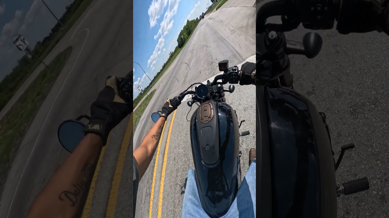 harley davidson sportster s 0-60 with traction control ON #harleydavidson