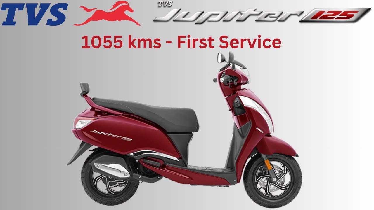 TVS Jupiter 125 SMARTXONNECT First Service