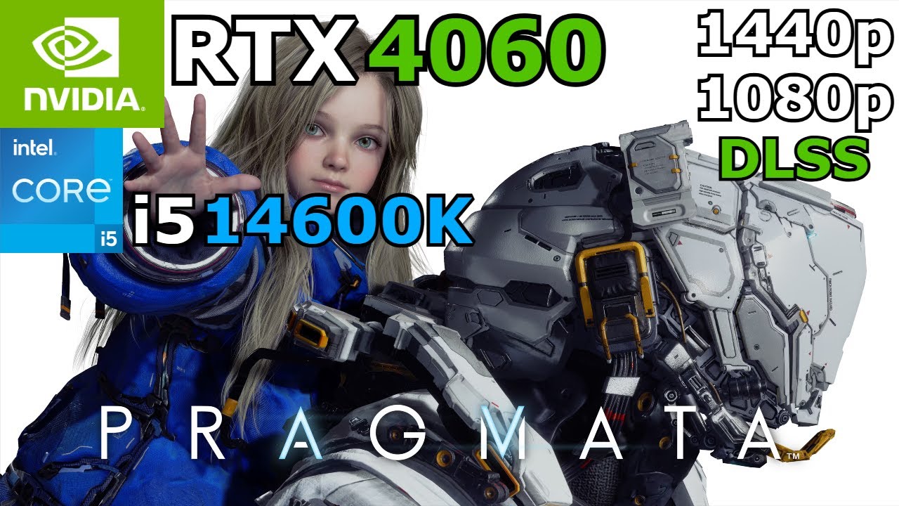 PRAGMATA Demo | i5 14600K + RTX 4060 | 1080p/1440p/DLSS/Frame Gen
