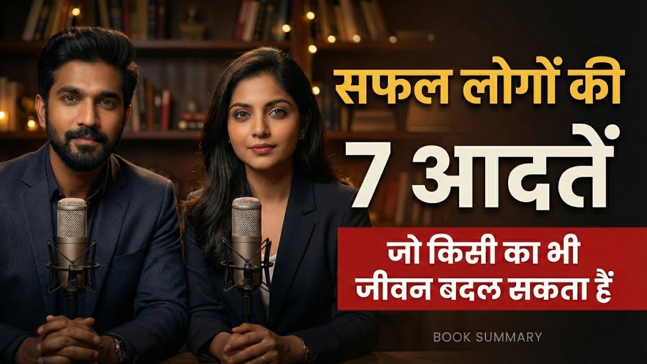 Money, Power & Purpose Begin With These 7 Habits | 7 Habits Book Summary Hindi Explained