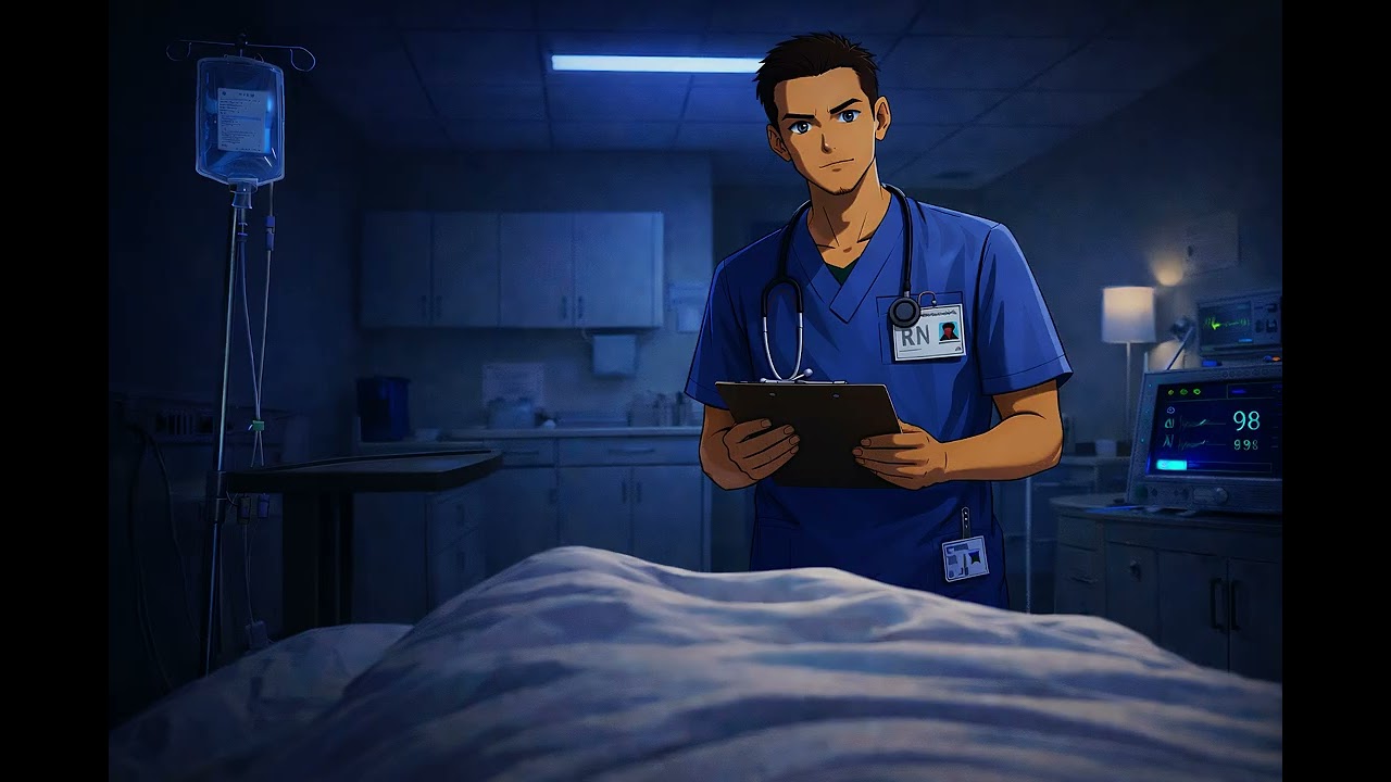 ASMR Night Nurse Check-In  | Calm Hospital ASMR