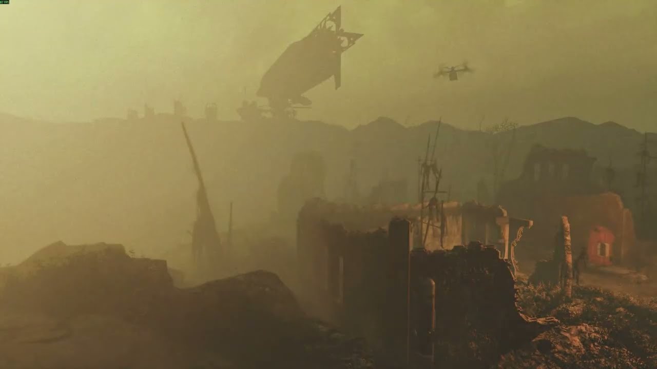Fallout 4 Ambience: Fort Strong Rad Storm