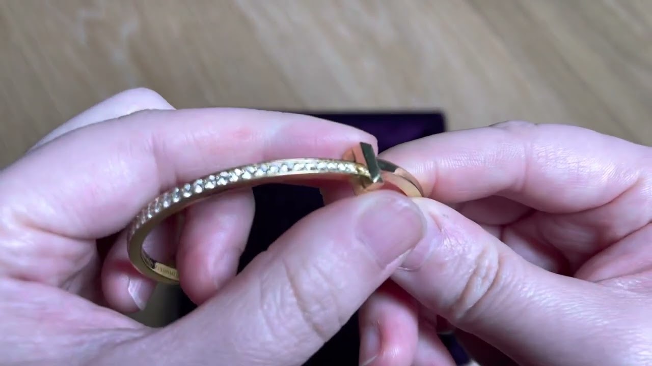 1-year wear Review of the Tiffany T1 Bangle Bracelet and Ring (with Diamonds)