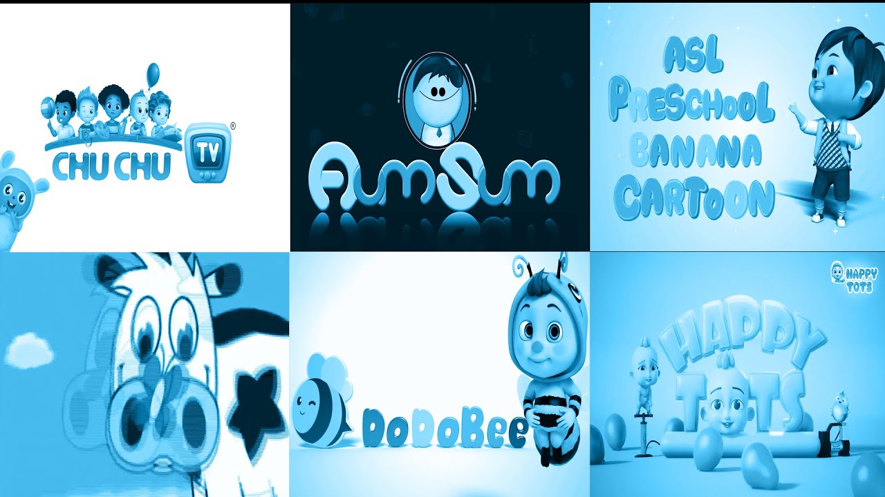 (grand compilation)Logo Effects | Happy Tots, Chu Chu TV Intro, DoDoBee, Banana Cartoon, AumSum Time