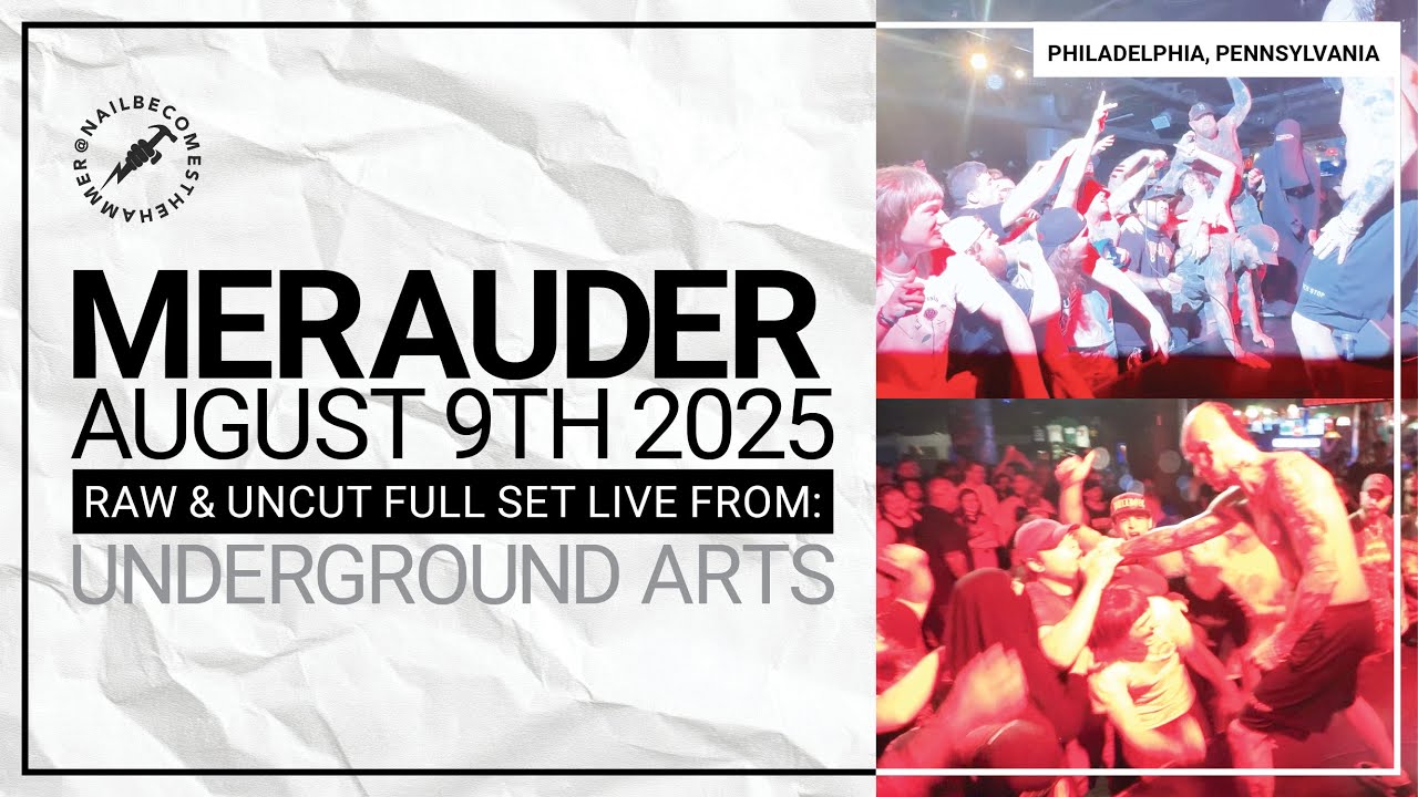 MERAUDER (TIHC 2025) @ UA (Philadelphia, PA) - August 9th 2025 *FULL SET RAW/UNCUT*