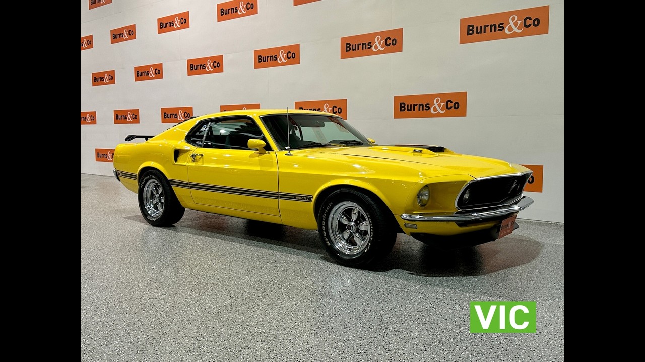 1969 Ford Mustang Mach 1 Tribute 351 V8 Auto Coupe