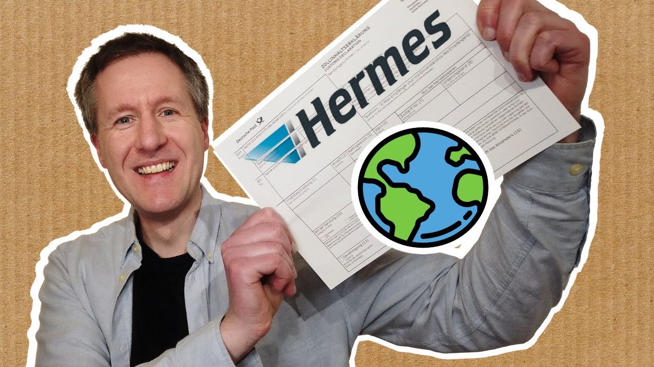 Hermes: Auslandspaket frankieren + Zollinhaltserklärung ausfüllen
