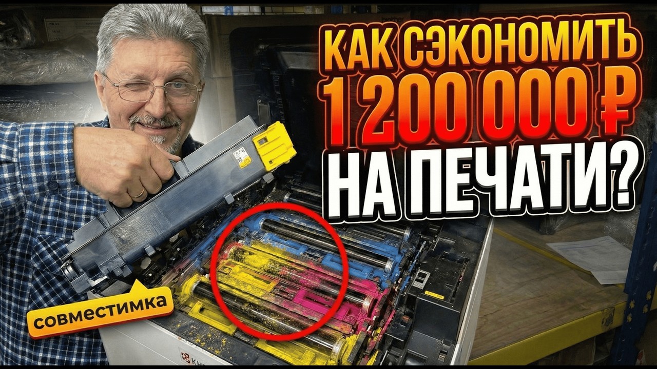 Kyocera MA4000cix: Цена дешевой печати. Или как сэкономить пару - тройку миллионов!!!