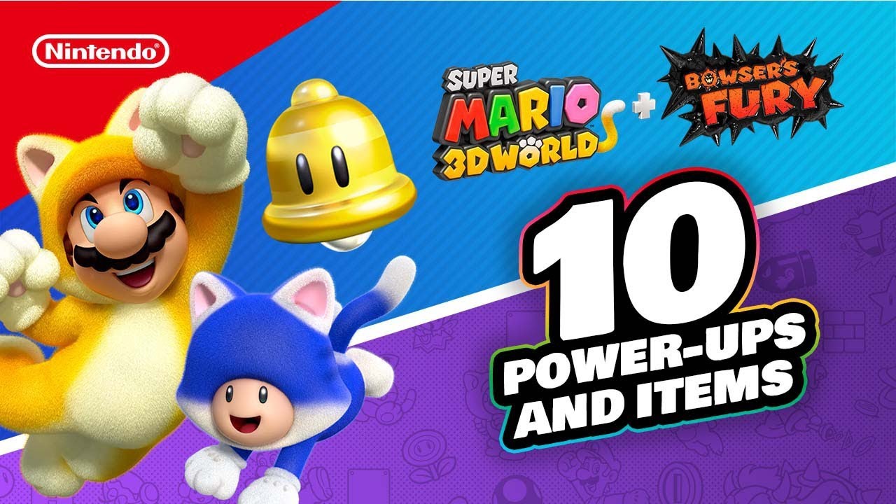 Super Mario 3D World + Bowser's Fury 😸🔥 10 Power-Ups! | @playnintendo