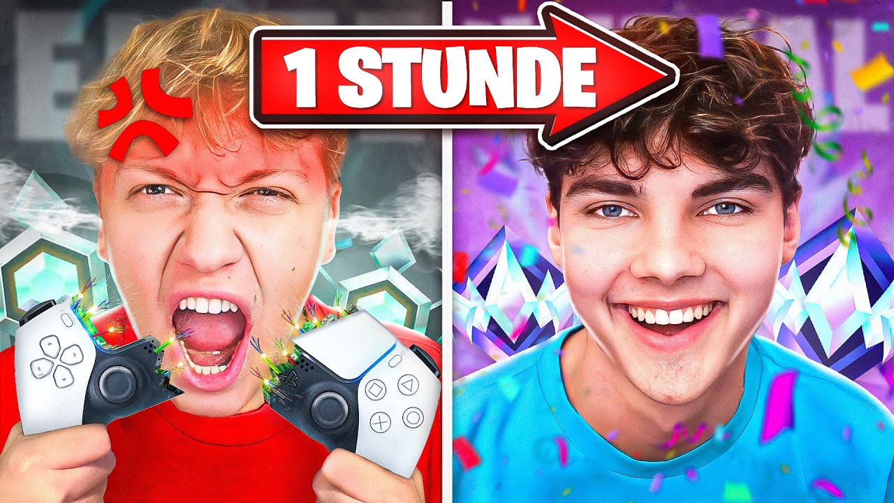 Wer Erreicht SCHNELLER UNREAL in 1 STUNDE gegen GRIPEY! 👑 (Controller Edition)