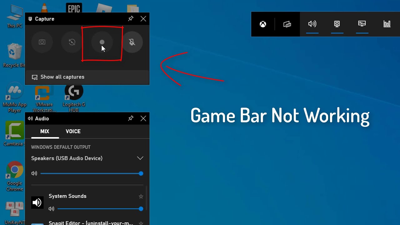 Как исправить неработоспособность игровой панели в Windows 10