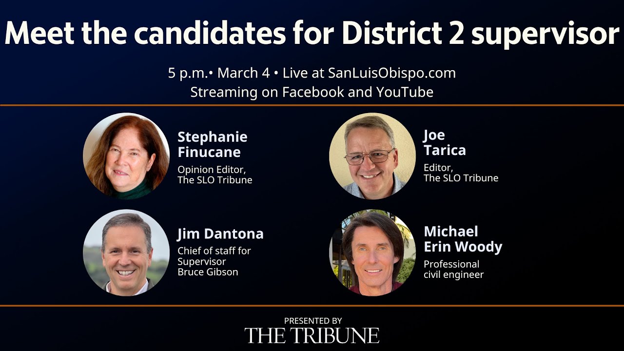 SLO Tribune: District 2 supervisor forum