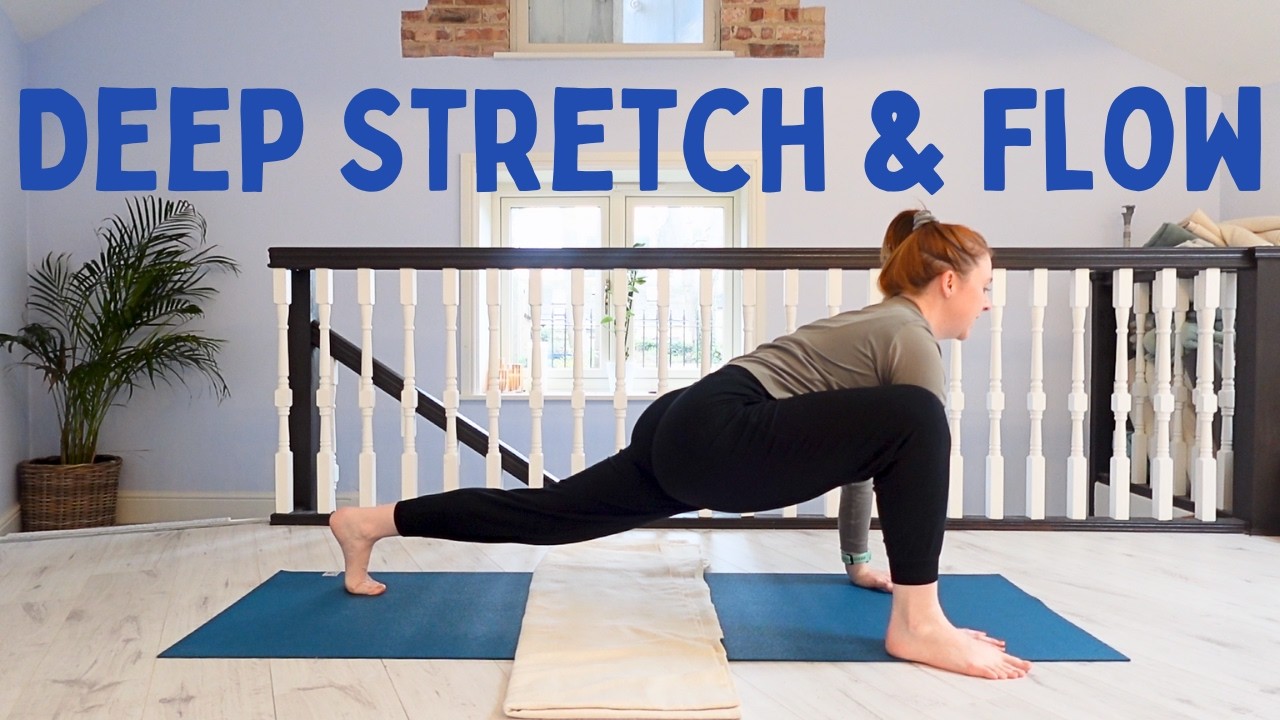 Total Body Deep Stretch | Hatha/Vinyasa Feel-Good Flow